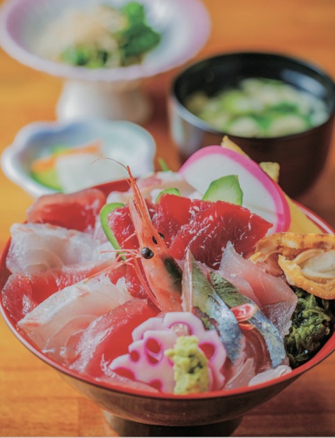 海鮮丼の写真