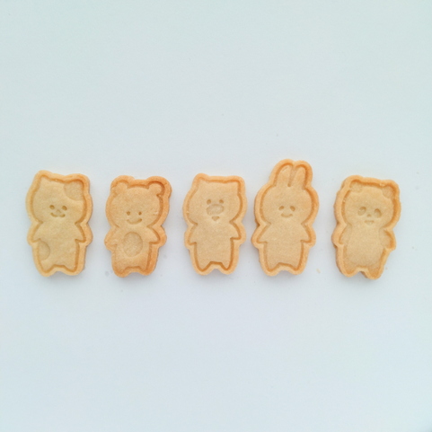 どうぶつさんクッキーの写真