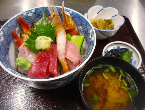 海鮮丼の写真
