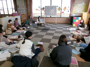 赤ちゃん講座の様子1