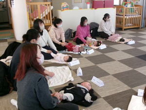 赤ちゃん講座の様子6