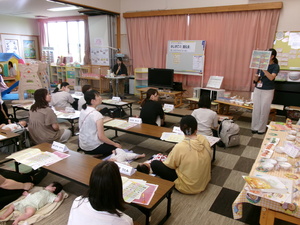 赤ちゃん講座の様子3