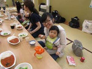 試食の様子