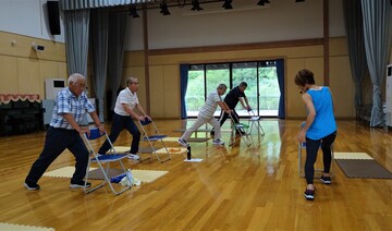 男の学級活動の様子