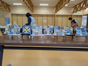 タイルクラフト教室作品の写真