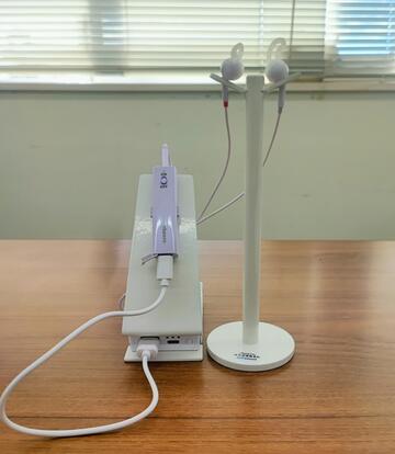 軟骨伝導イヤホンの画像