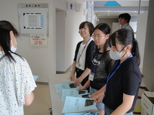 仙台フィルコンサートで受付を行った